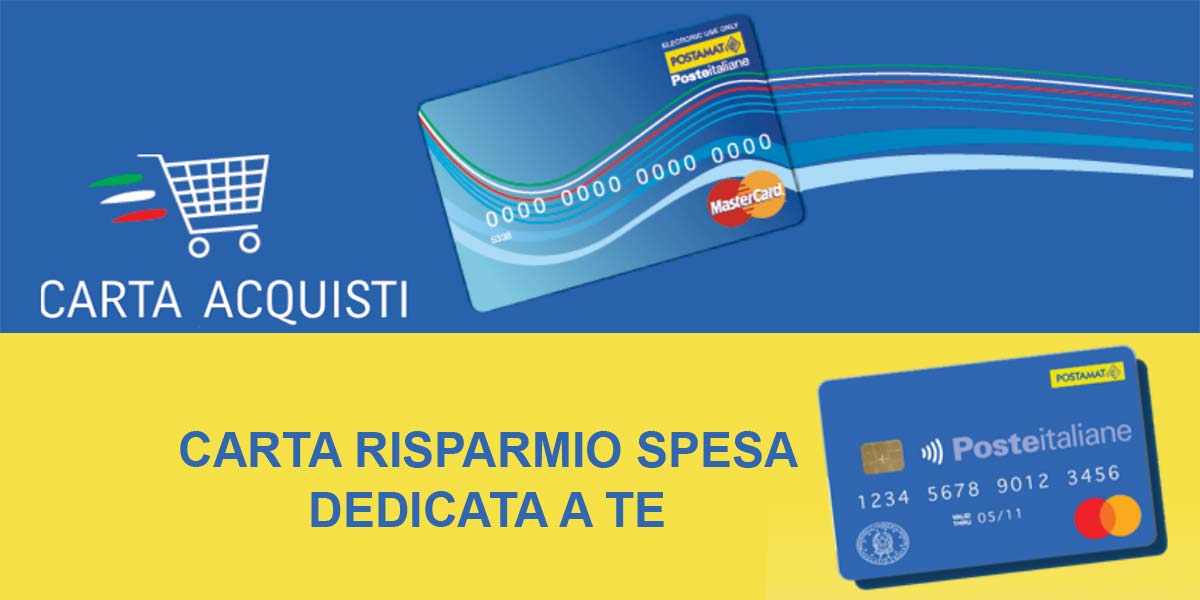 Carta spesa per gli acquisti